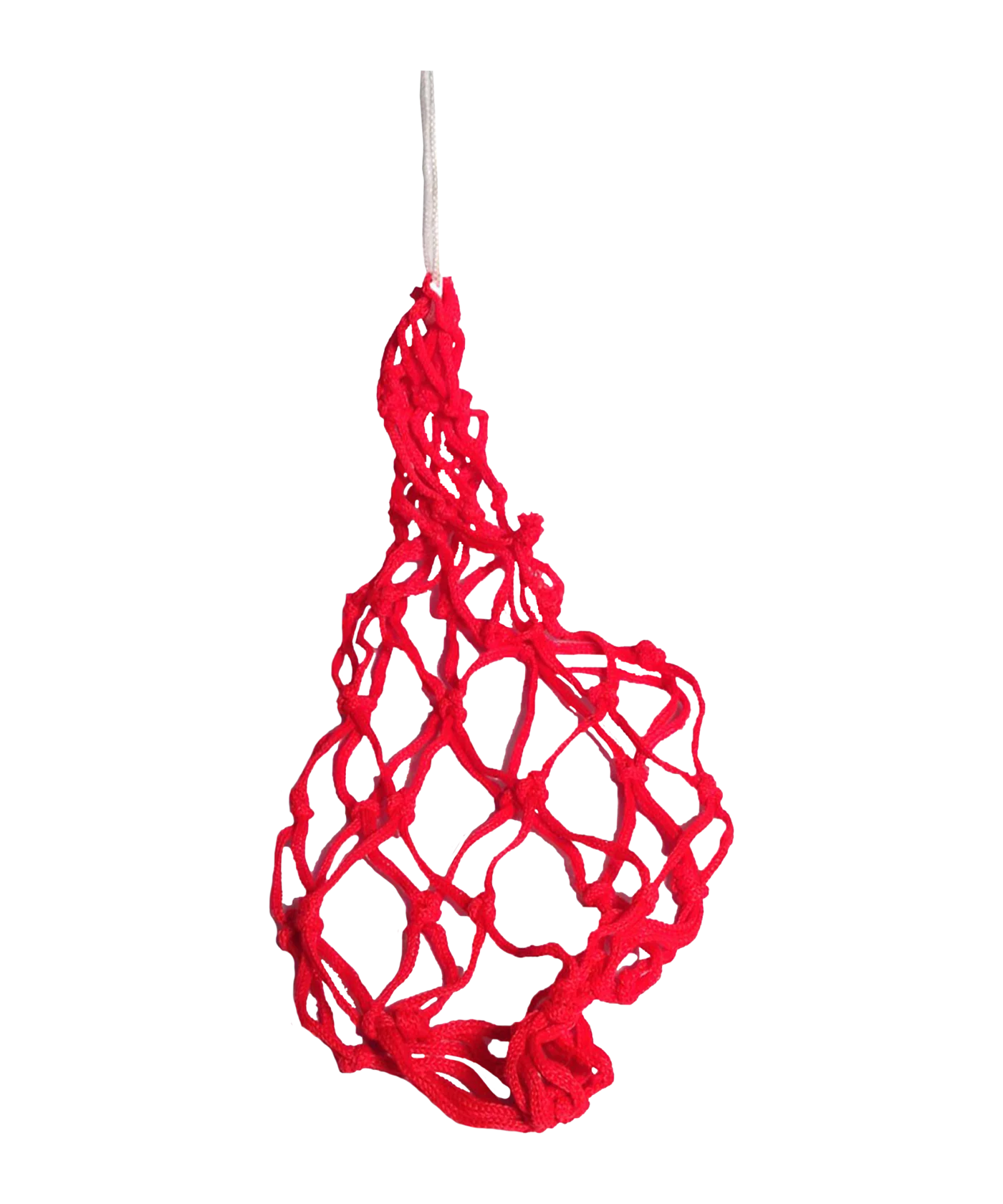 Cawila Nylon-Ballnetz 6 Fussbälle Rot