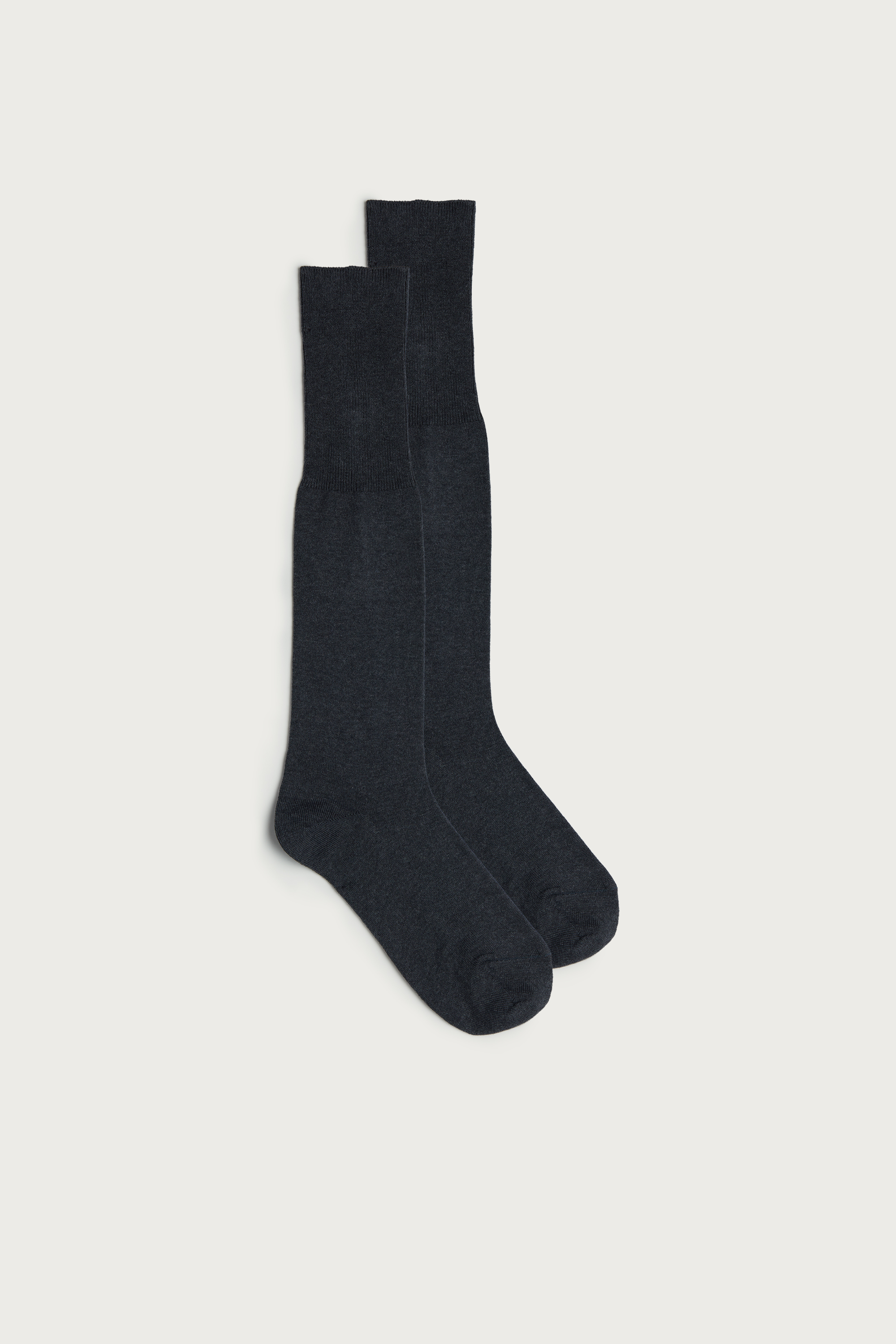 Meias compridas de algodão para o inverno