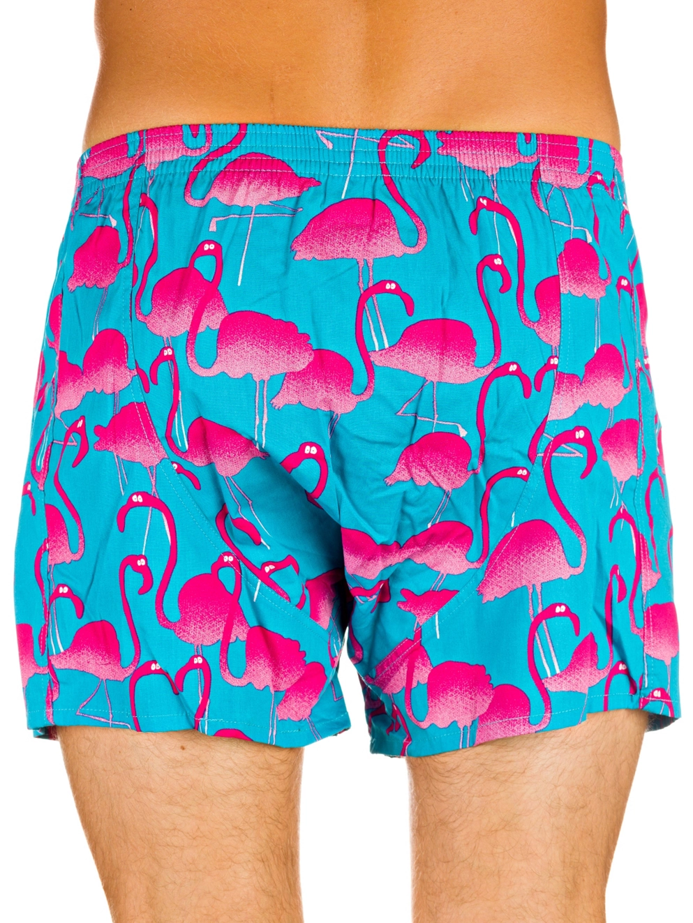 Lousy Livin Flamingo Boxershorts turquoise
