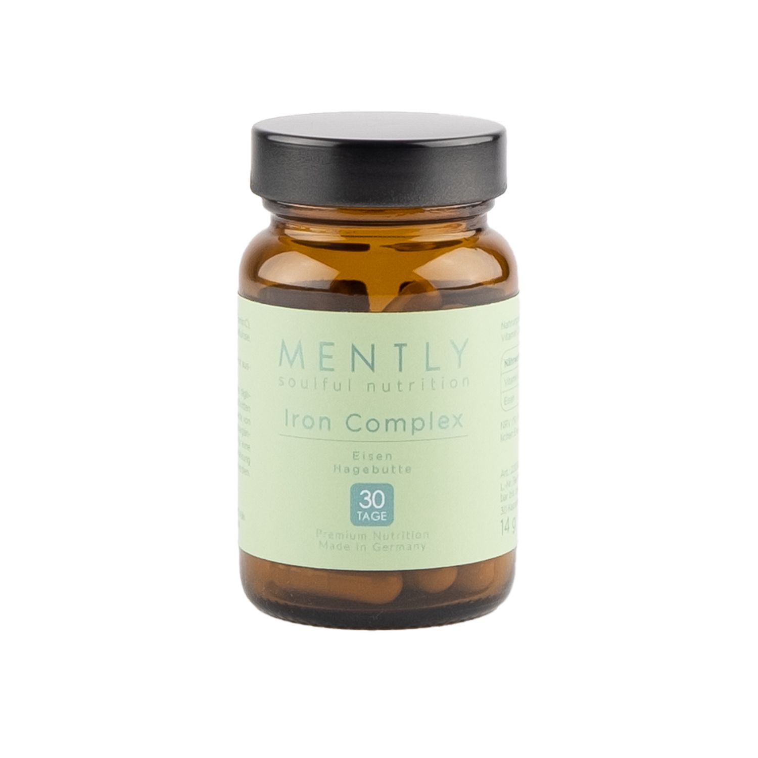 MENTLY Iron Complex mit Eisen & Vitamin C