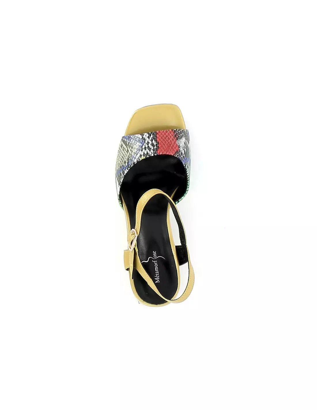 METAMORFOSE JAROD - Sandales & nu-pieds Jaune