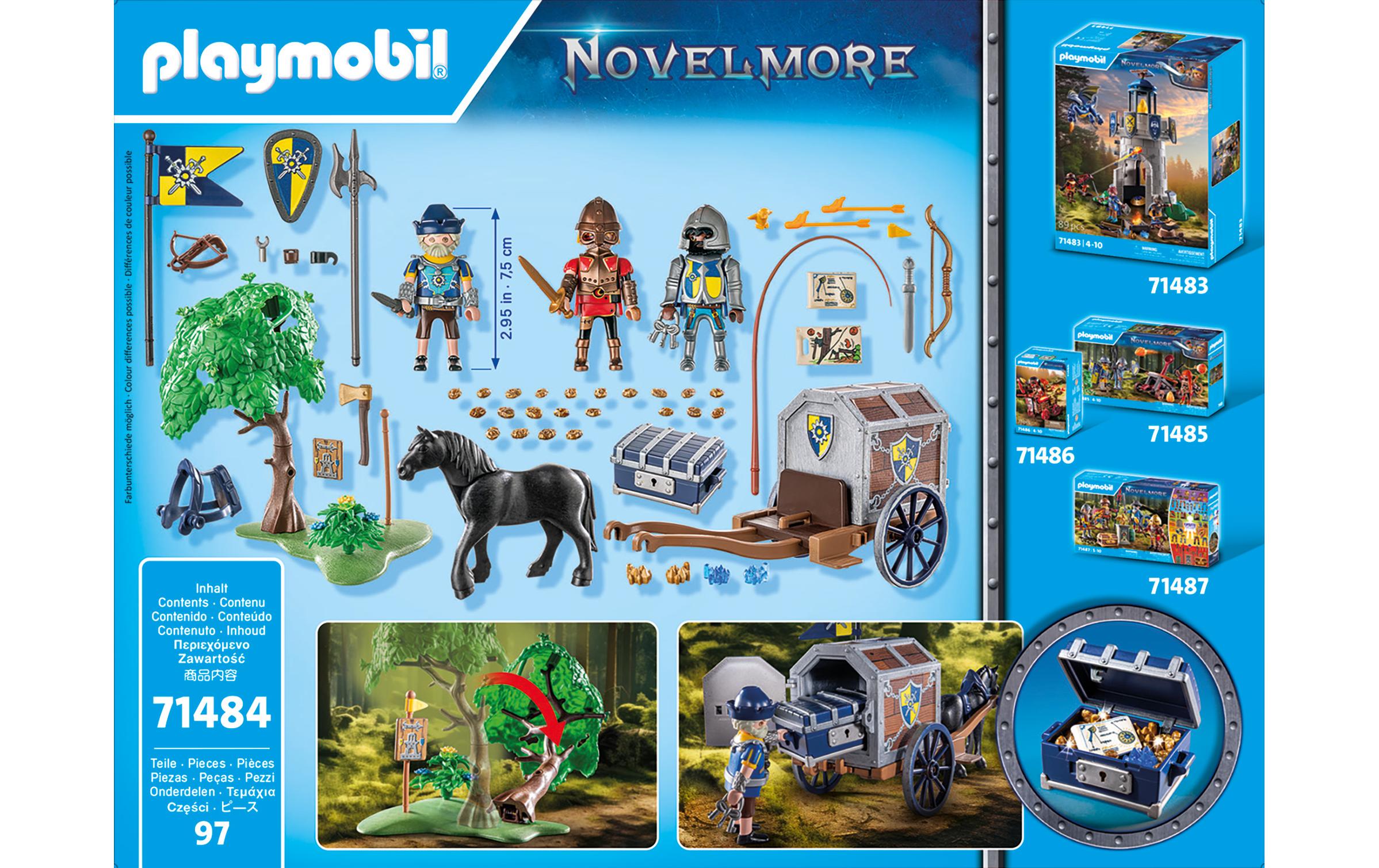 Novelmore Überfall auf Transportwagen 71484Ritter-Spielset