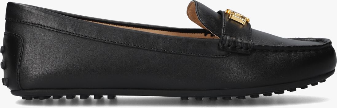 zwarte lauren ralph lauren mocassins barnsbury flats