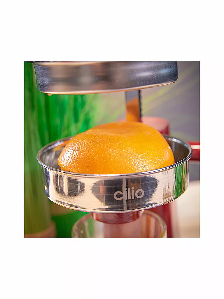 CILIO Profi-Saftpresse POSITANO Rot rot
