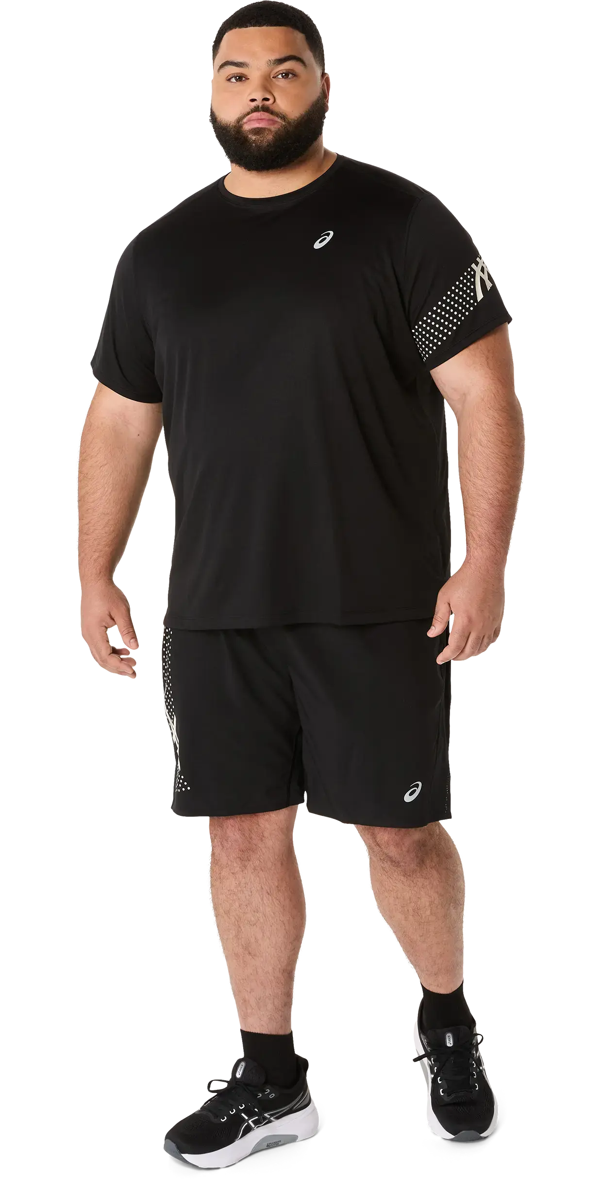 ASICS Icon Hardloopshirt Korte Mouwen Zwart Heren