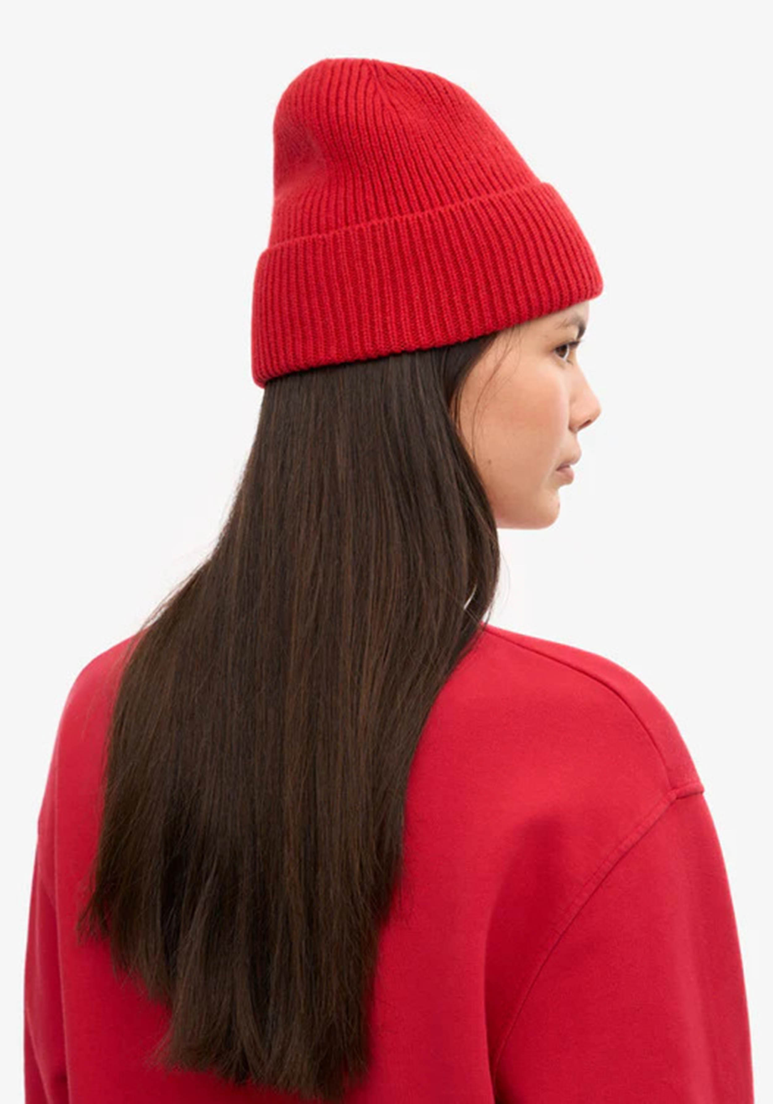 Colorful Standard Beanie Scarlet Red