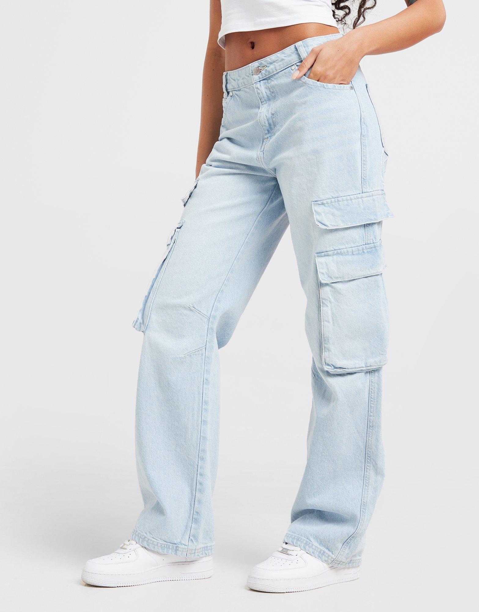 Hoodrich Jean Cargo Script Femme