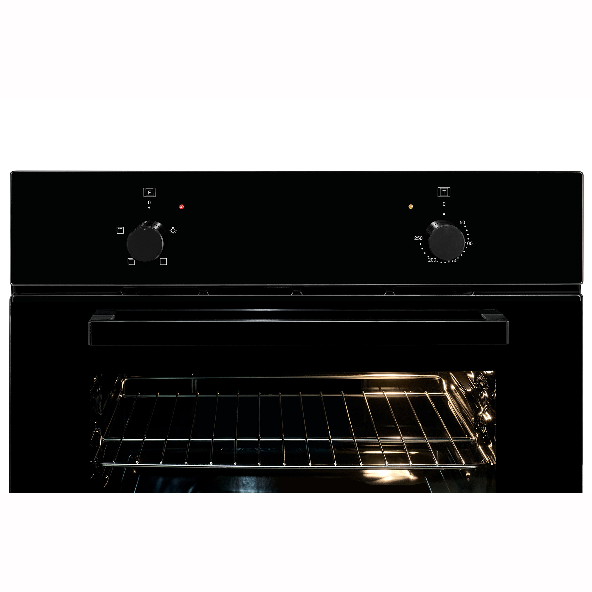 EXQUISIT Einbau-Backofen EBE 255-020 - schwarz - A