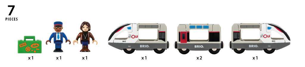 BRIO Spiel TGV Hochgeschwindigkeitszug