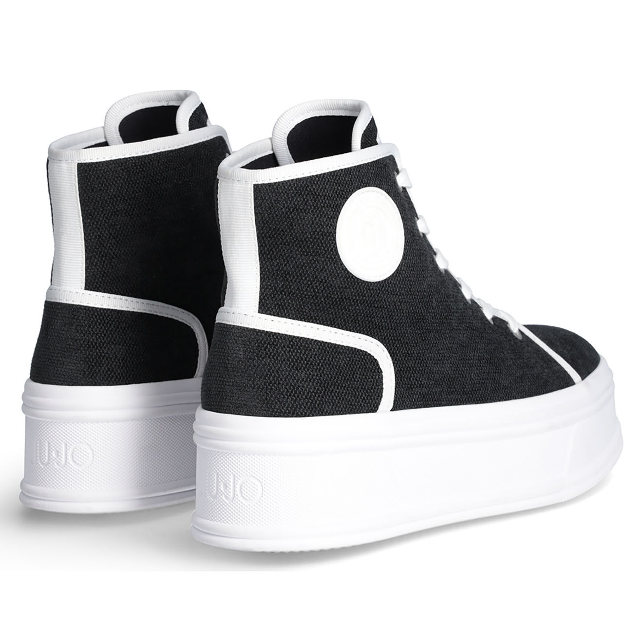 Liu-Jo Sneakers Maora noir/blanc - Talon 5 cm