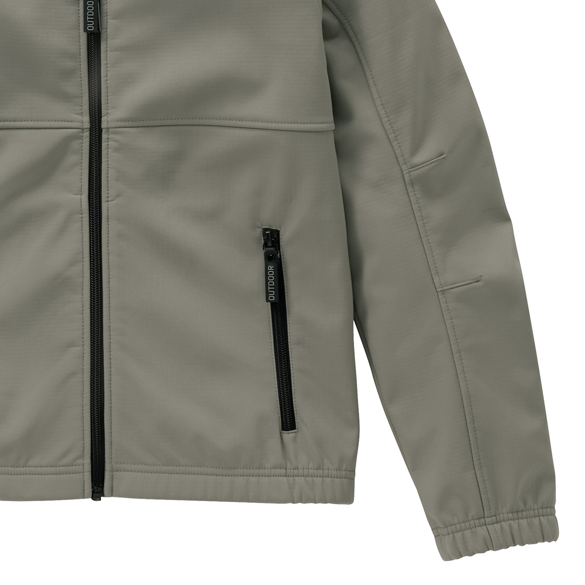 Yigga Jungen Softshelljacke mit Kapuze oliv