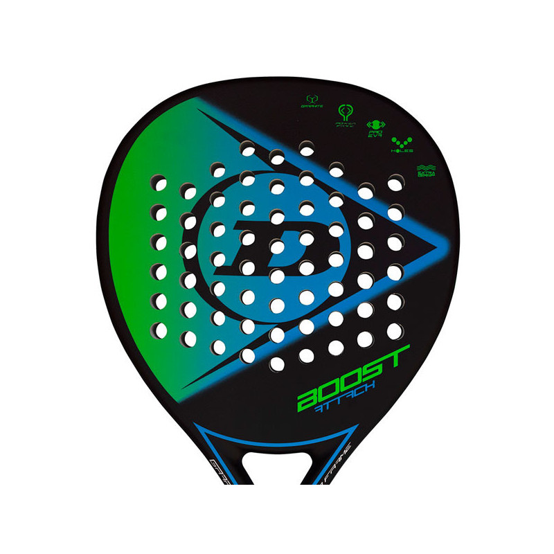Dunlop Boost Attack - Raquette de Padel gamme puissance