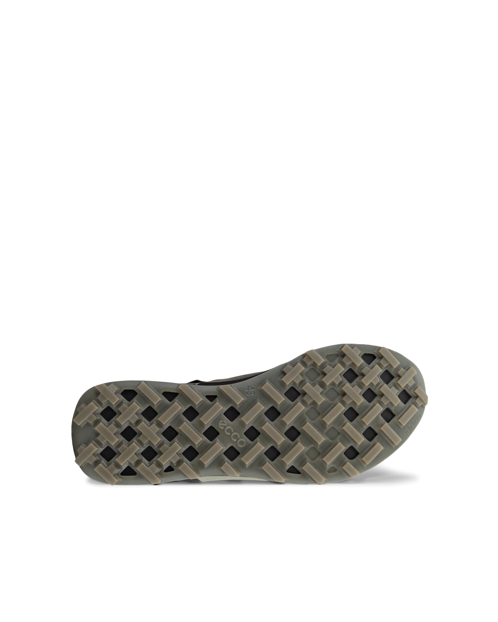 ECCO BIOM 2.1 X MOUNTAIN M Herren Wasserdichter Wanderschuh aus Nubukleder Grün