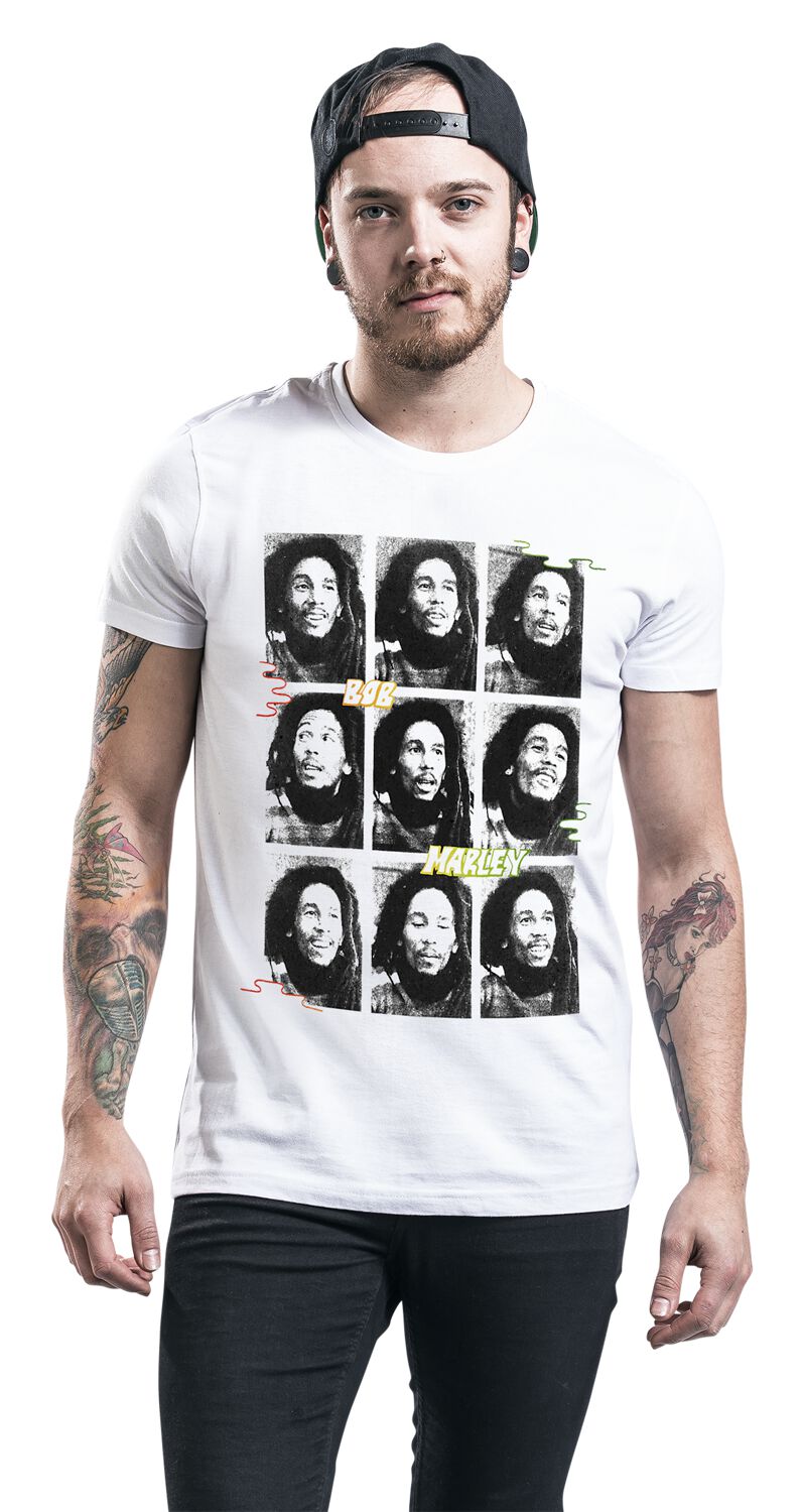 Photo Collage | Bob Marley T-Shirt Manches courtes