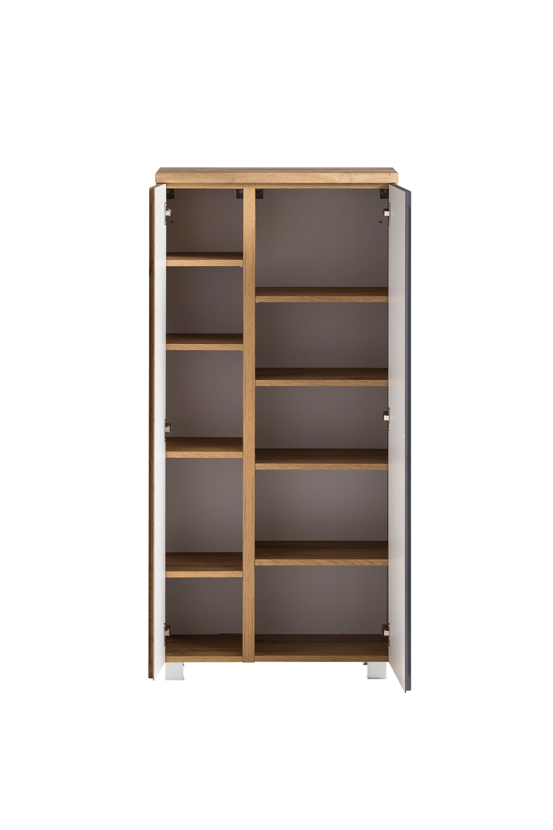 Bad-Midischrank GENT braun/grau