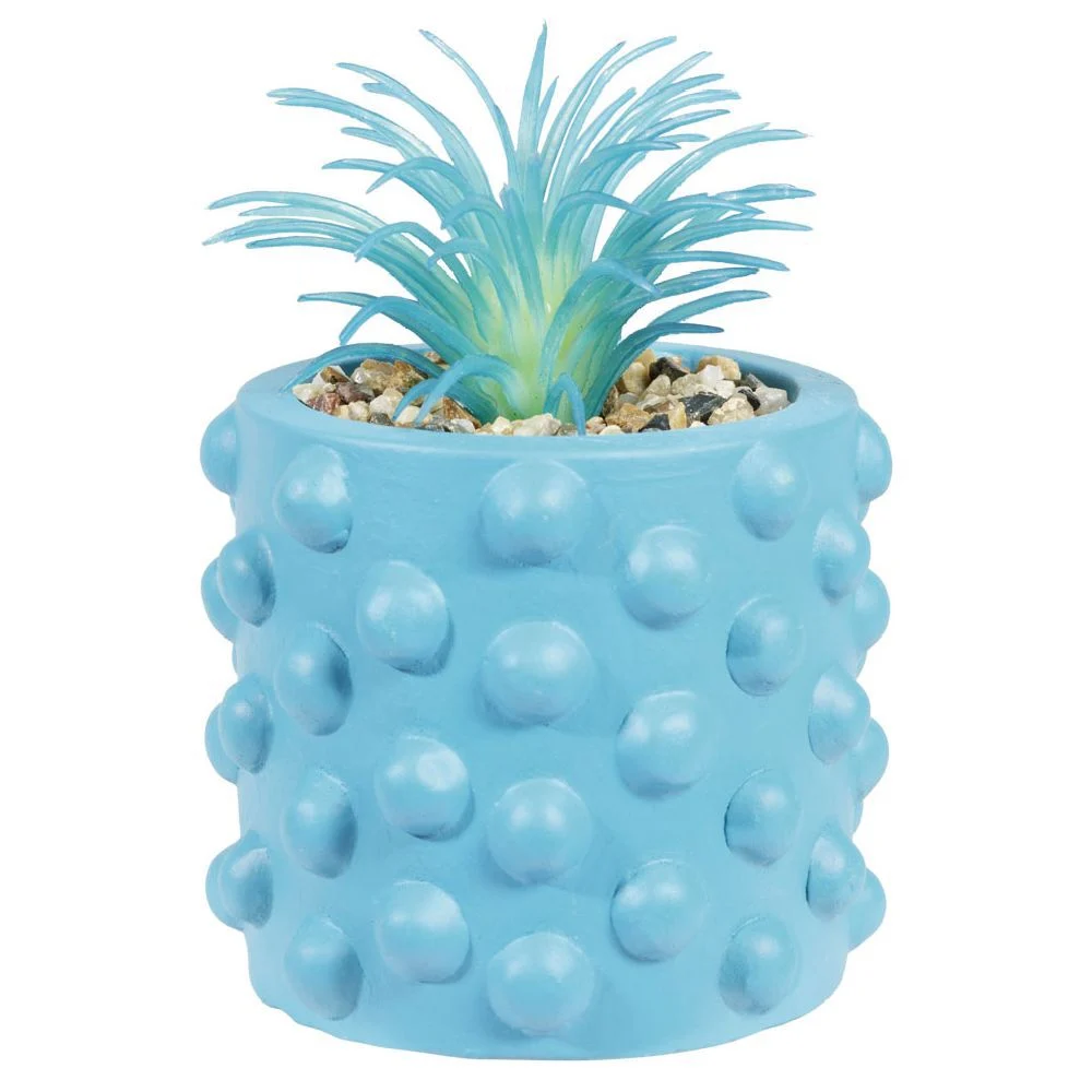 Plante artificielle pot bubble Ø7,5xH.11cm