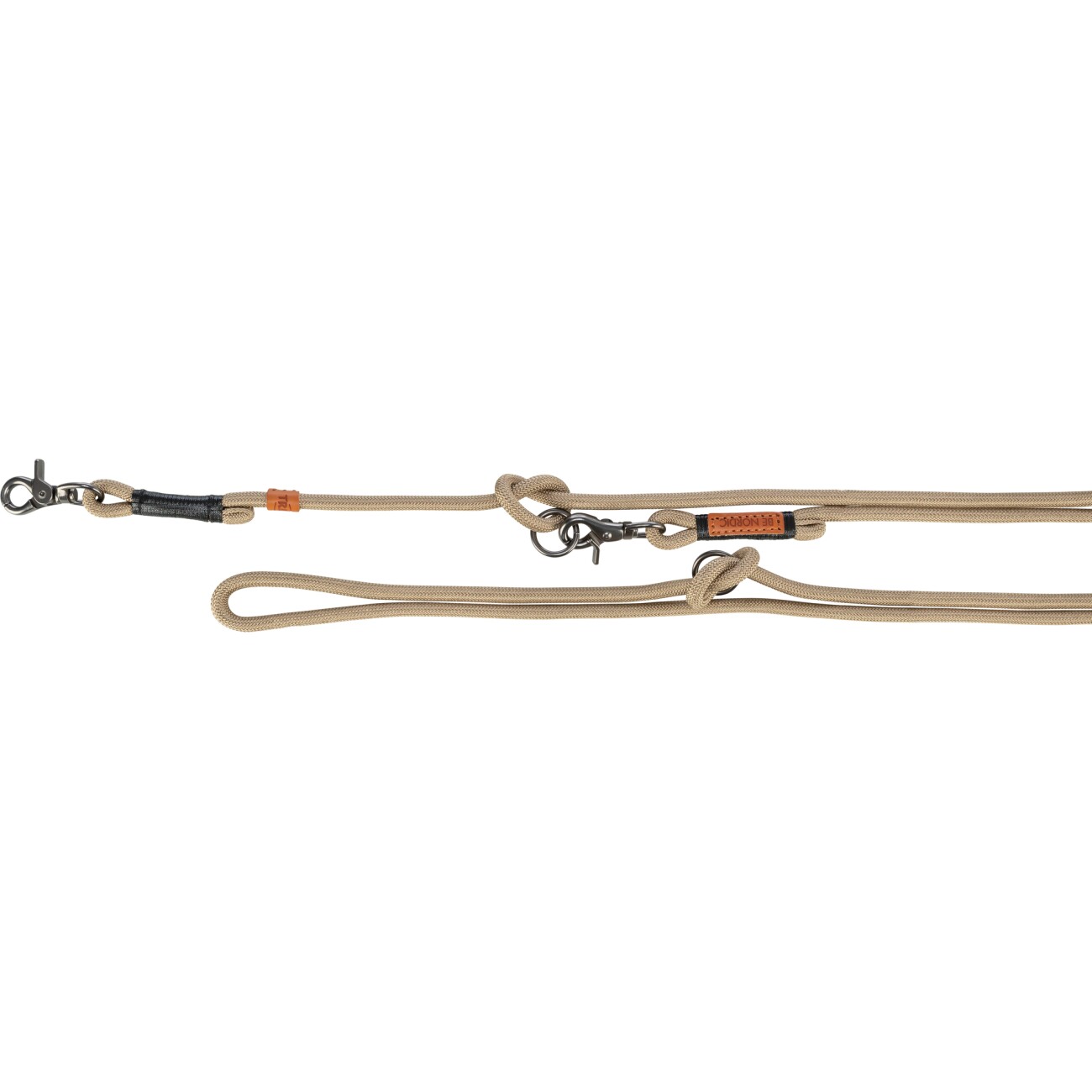 Trixie BE NORDIC Verlängerungsleine Hund beige S-M, 2 m