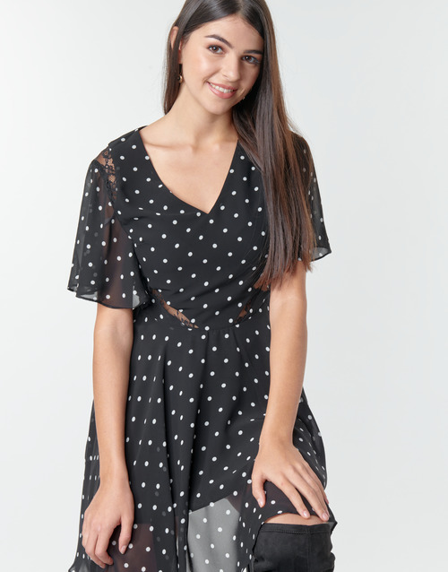 Guess - ELLA DRESS - Noir / Blanc
