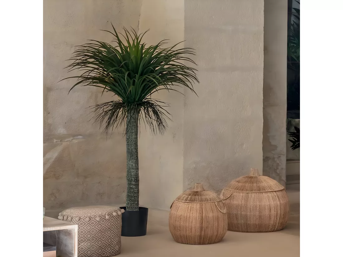 Plante artificielle Yucca en pot H 150 cm