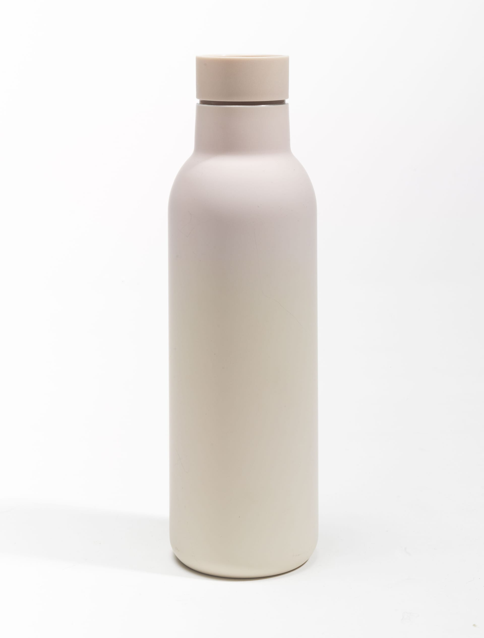 casaNOVA Trinkflasche 23 cm Edelstahl taupe