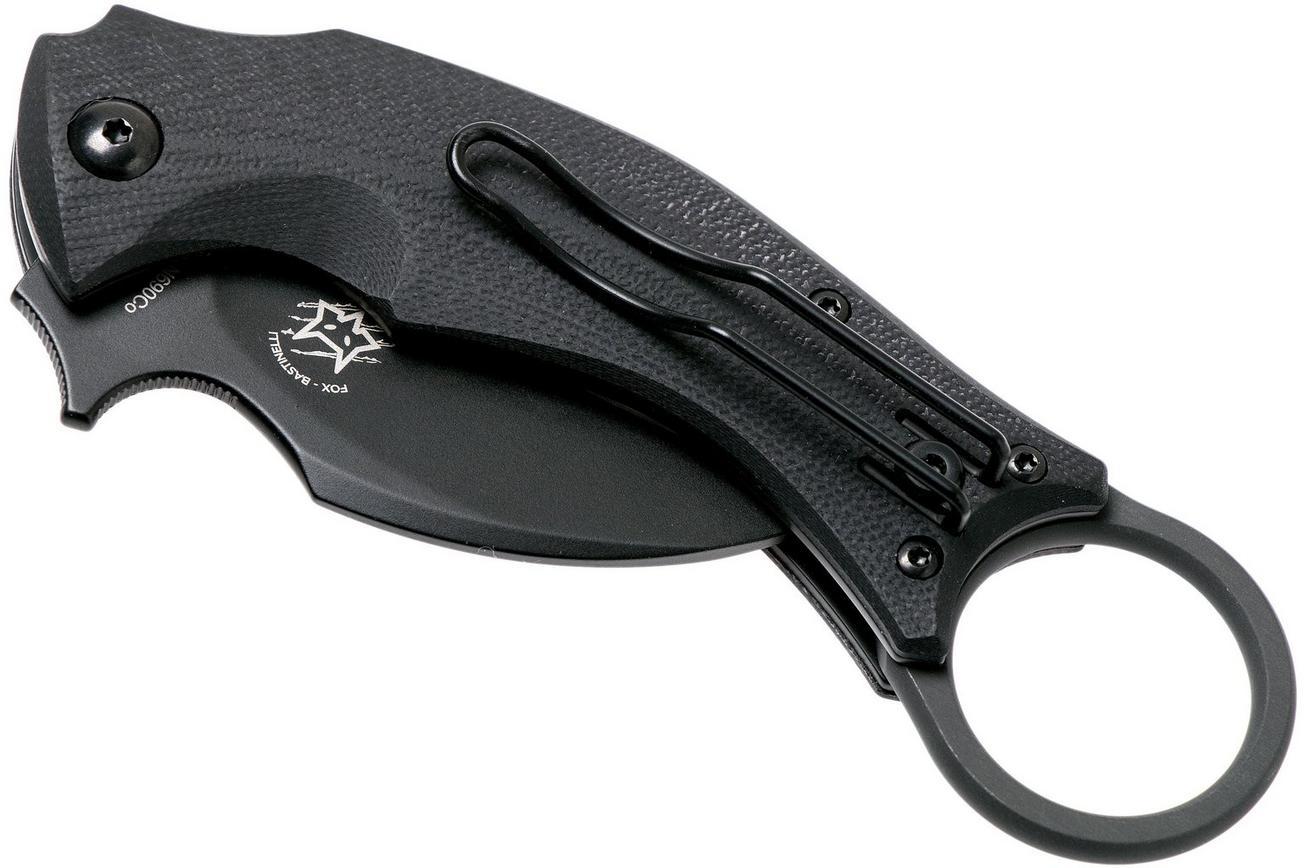 Fox Black Bird Bastinelli FX-591 Black karambit