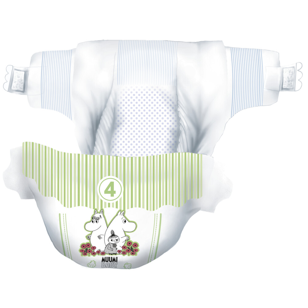 Moomin Ecologische Luiers Maat 4 Maxi42 stuks