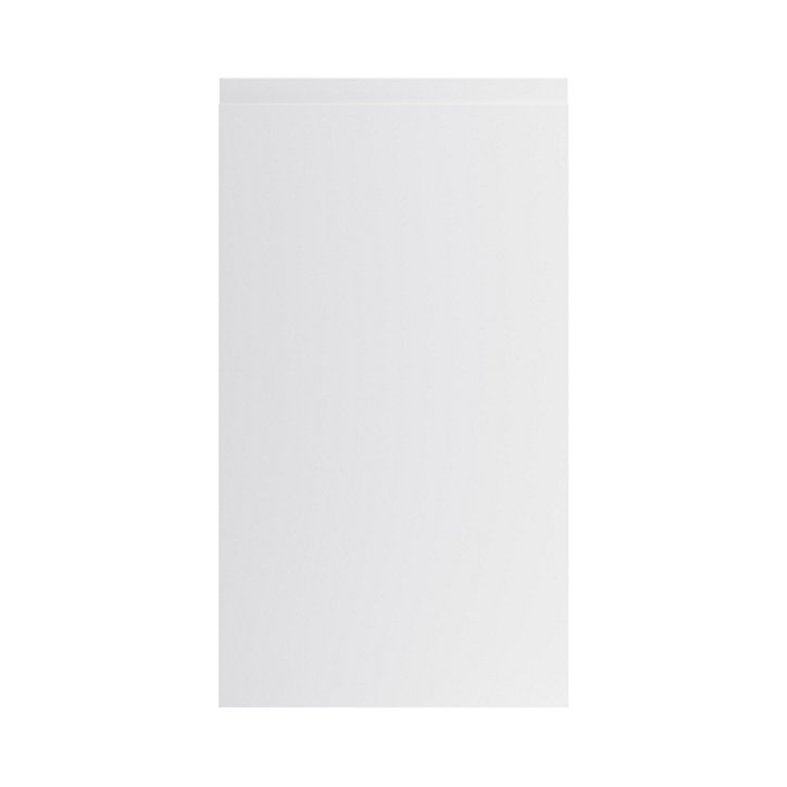 Porte de meuble de cuisine Garcinia gris clair brillant l. 40 cm x H. 72 cm GoodHome