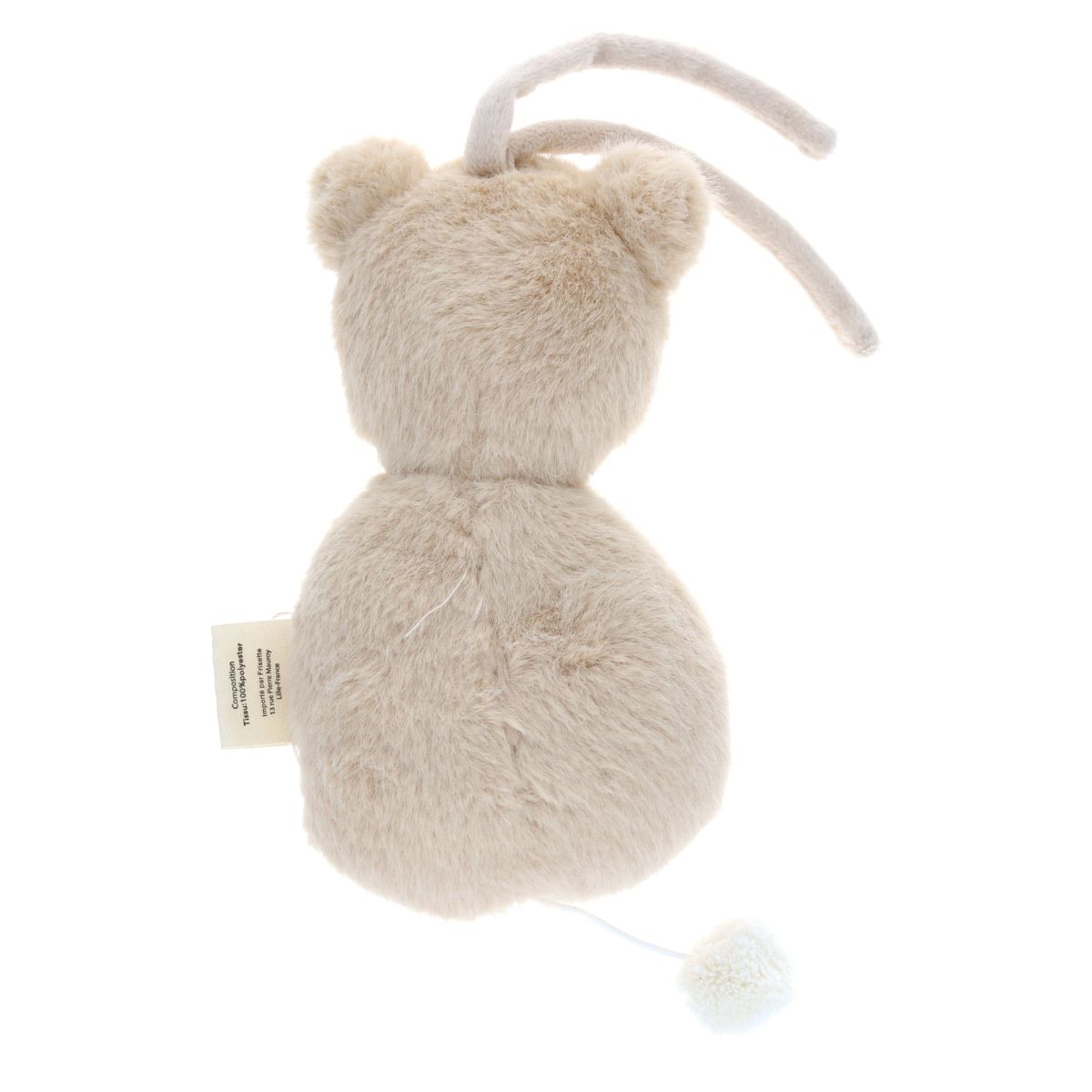 Peluche musicale écru 