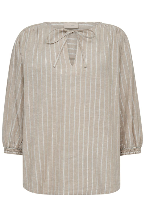 Freequent beige dames blouse