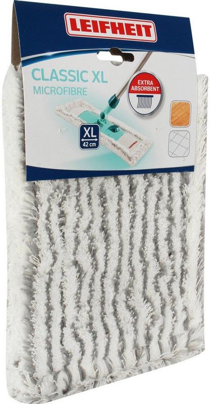 Leifheit Classic overtrek vloerwisser XL - microfibre - 42 cm wisbreedte