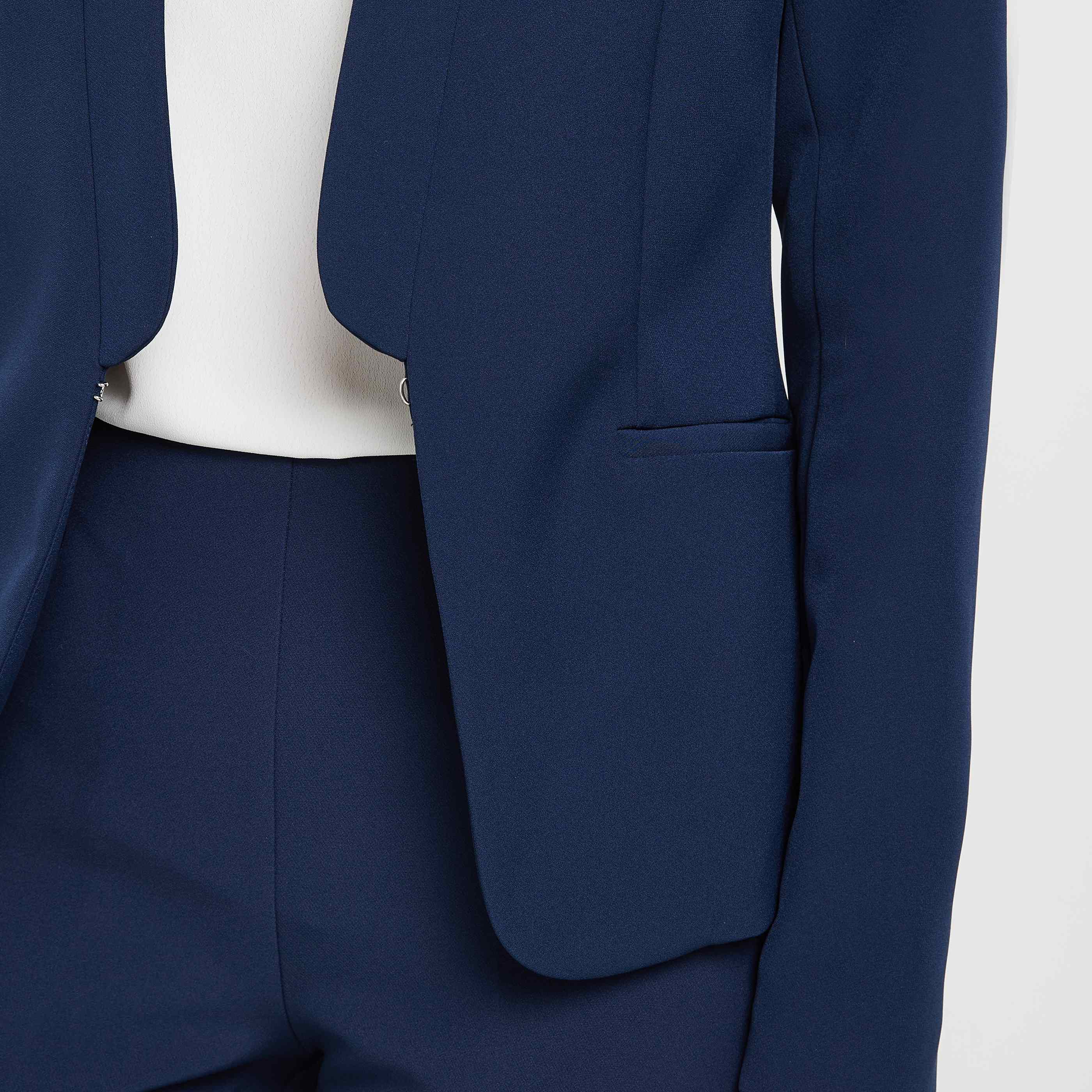 Veste de tailleur structurée - MARINE