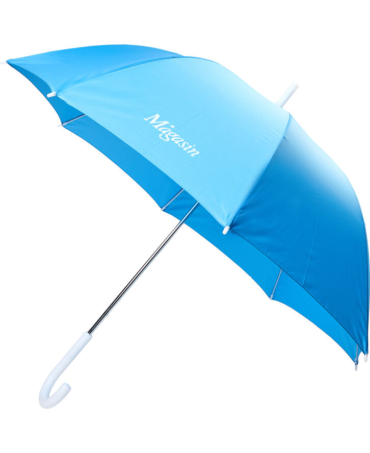 Magasin du Nord Collection Umbrella Blue W. Reflex Logo Blue
