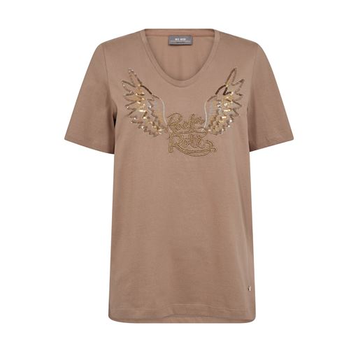 Mos Mosh Faye T-shirt, Pine Bark, XL