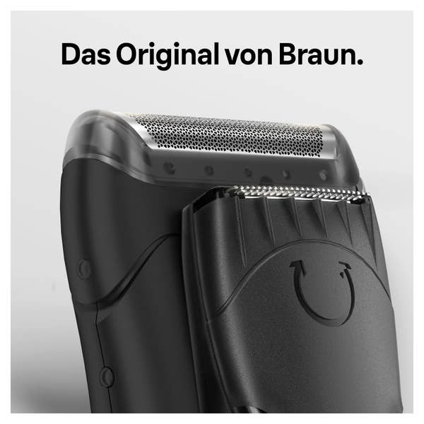 Braun Series 1 10B Elektrorasierer Scherkopf in schwar