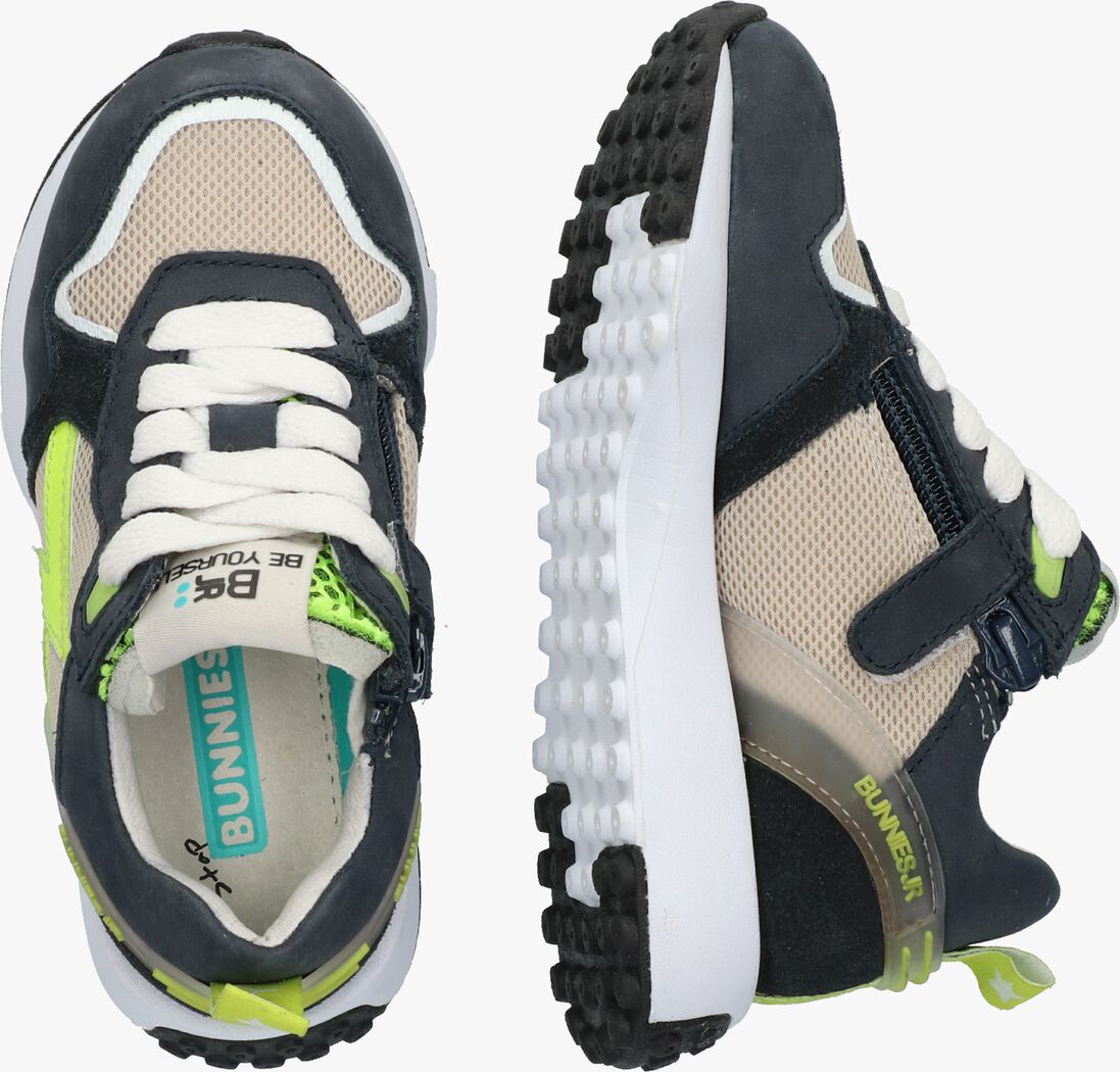 BUNNIESJR donkerblauwe bunniesjr lage sneakers stevie sprint