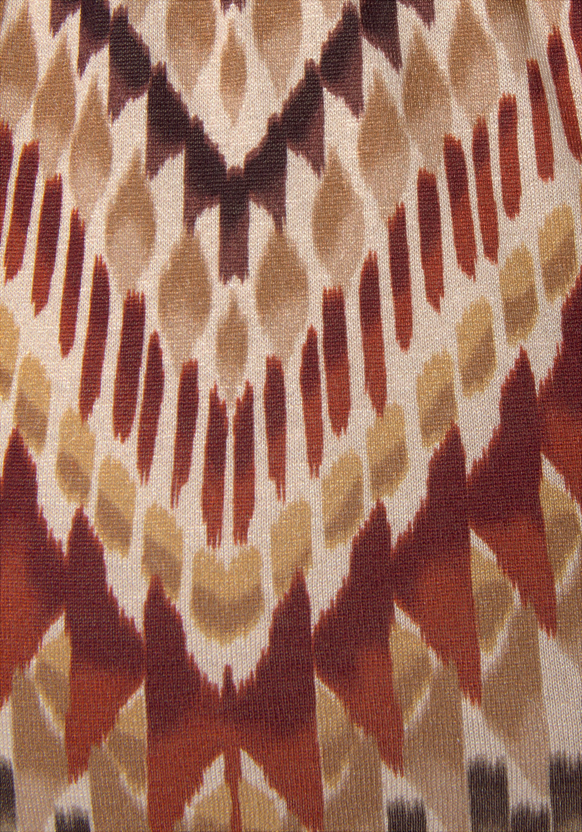 LASCANA Jerseyhose  mit Ethnoprint und Taschen, lockere Passform