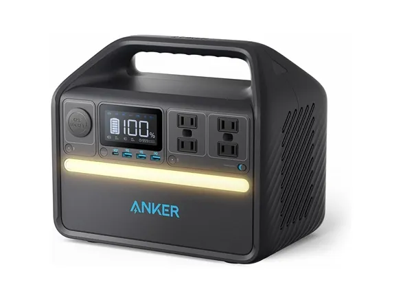 Anker PowerHouse 535 - Transportabel strømstation - litiumjernfosfat - 32000 mAh - 512 Wh - output-stikforbindelser: 7