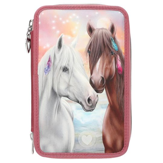 Miss Melody 3-vaks etui LED