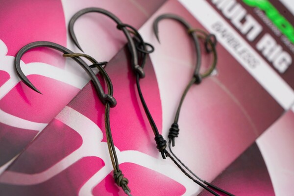 Bas de ligne carpe Multi Rig Krank Choddy Barbless Korda (30lb)