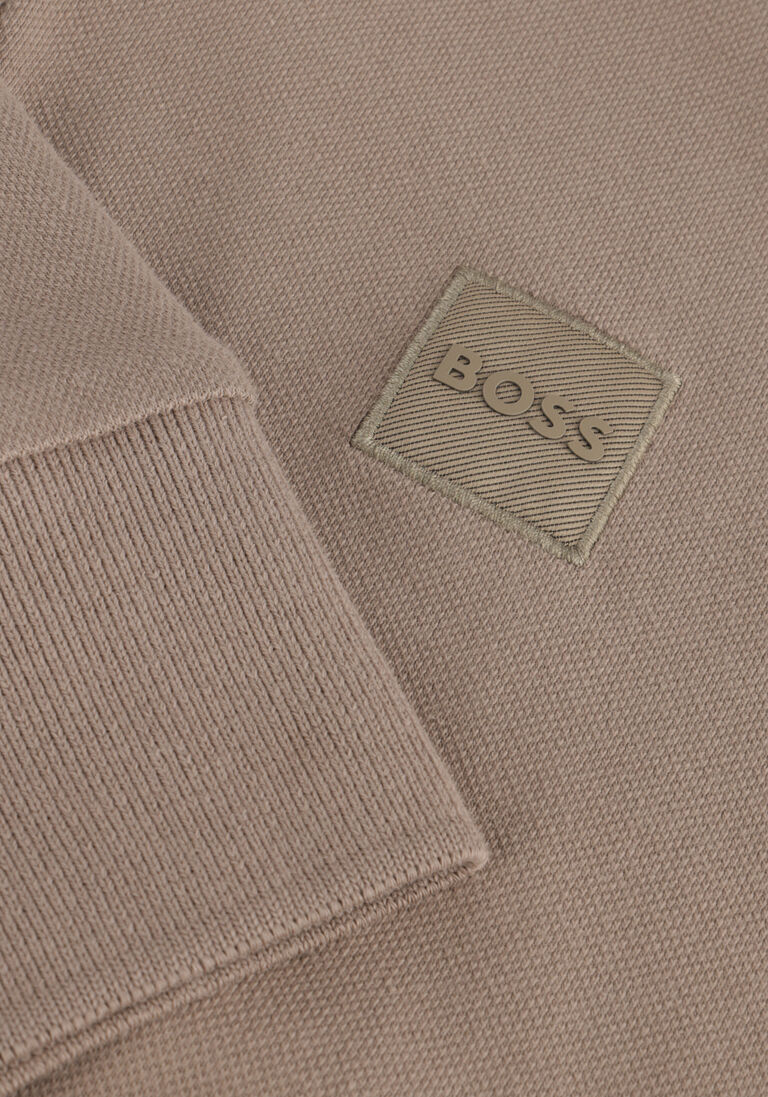 BOSS taupe boss polo passerby