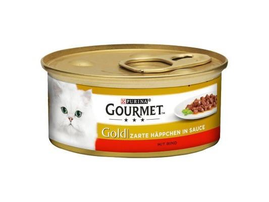 Purina Gourmet Nassfutter Gourmet Gold Megapack, in Sauce, Alleinfuttermittel für ausgewachsene- und Senior-Katzen
