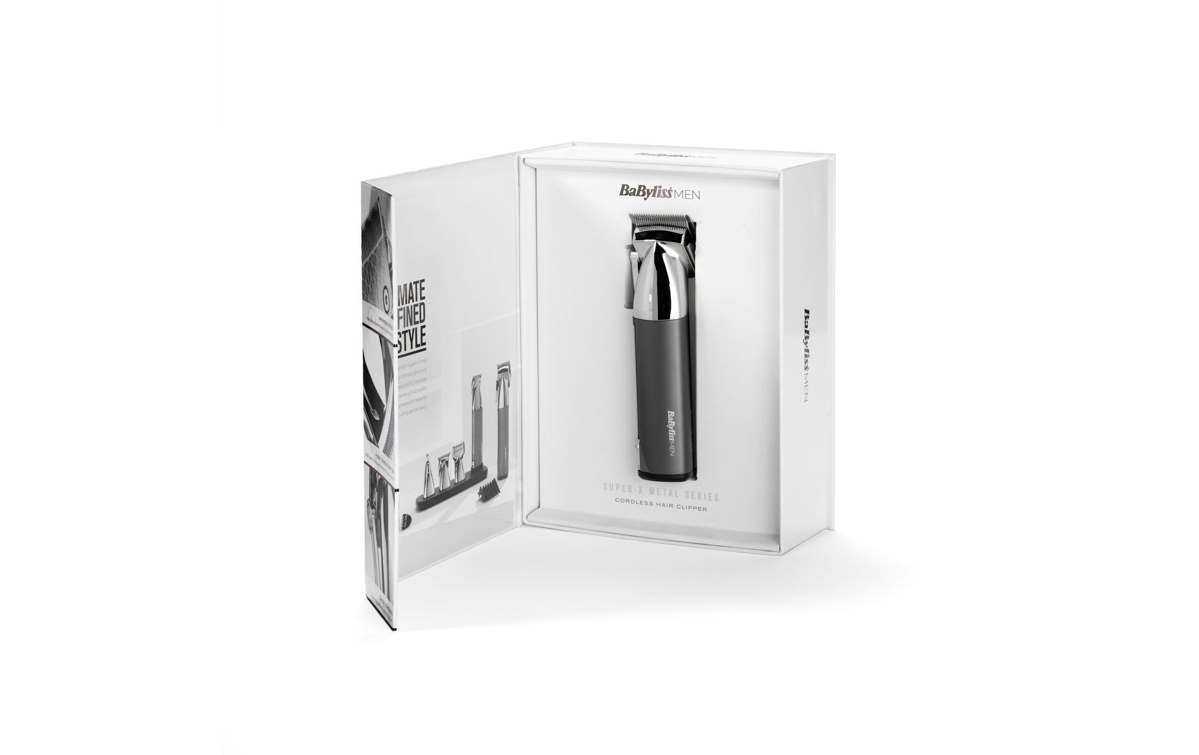 Haarschneider Super-X Metal<br>Kabellose Haarschneidemaschine