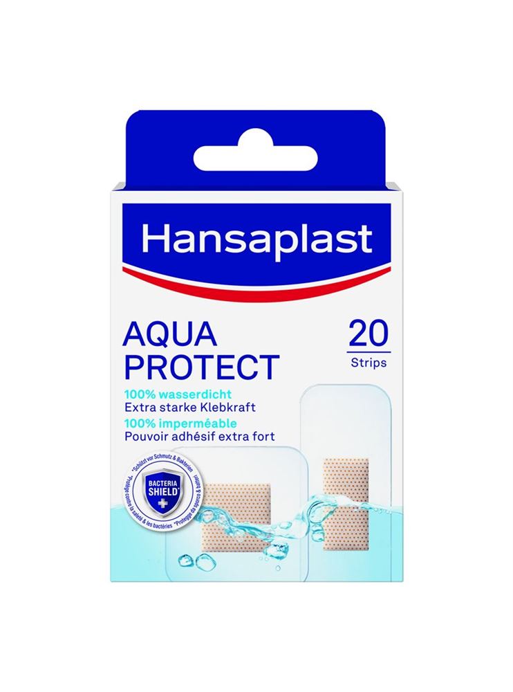 Hansaplast Aqua Protect Strips<br>20 Stück, (neu)