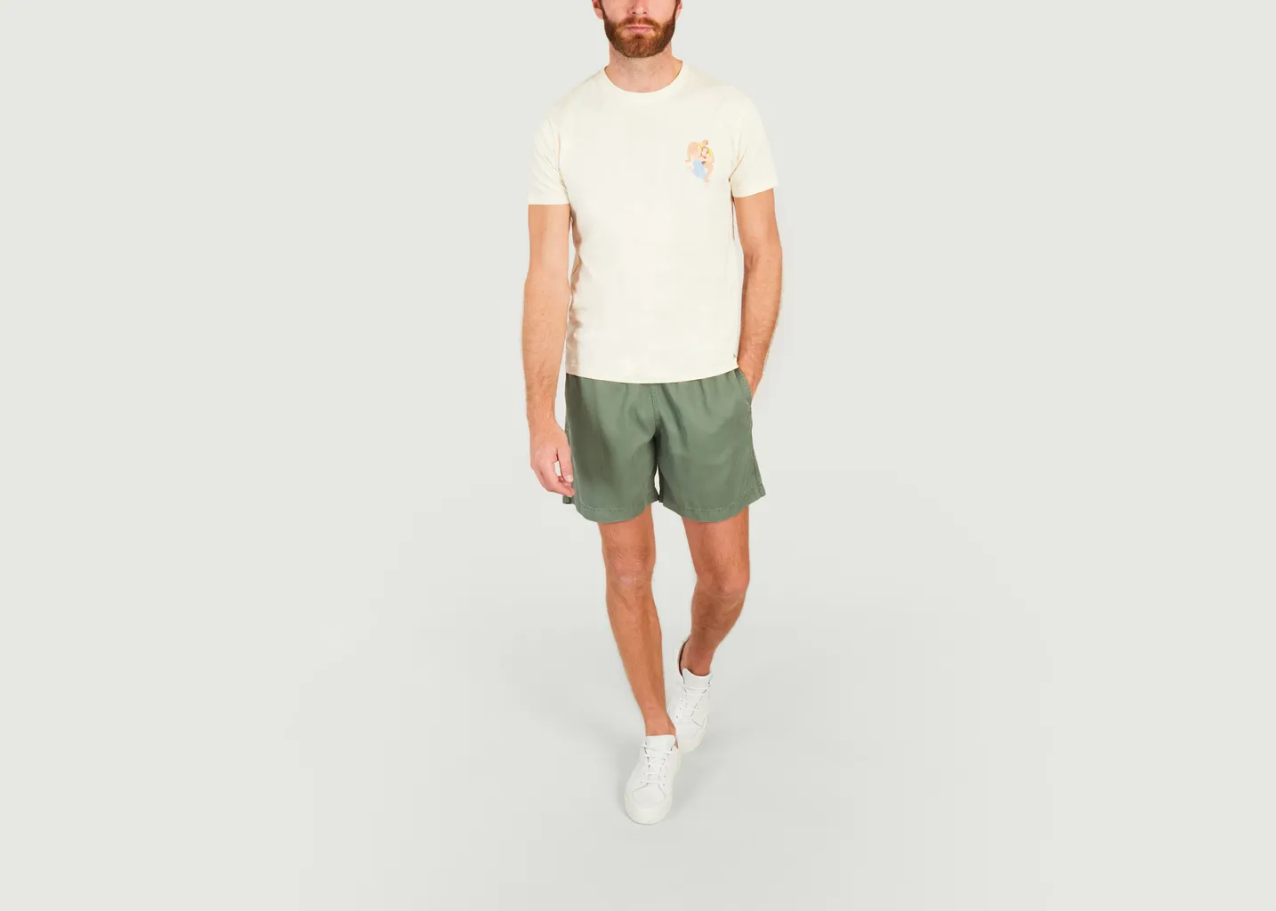 T-shirt imprimé Champêtre Olow x Cépé Olow