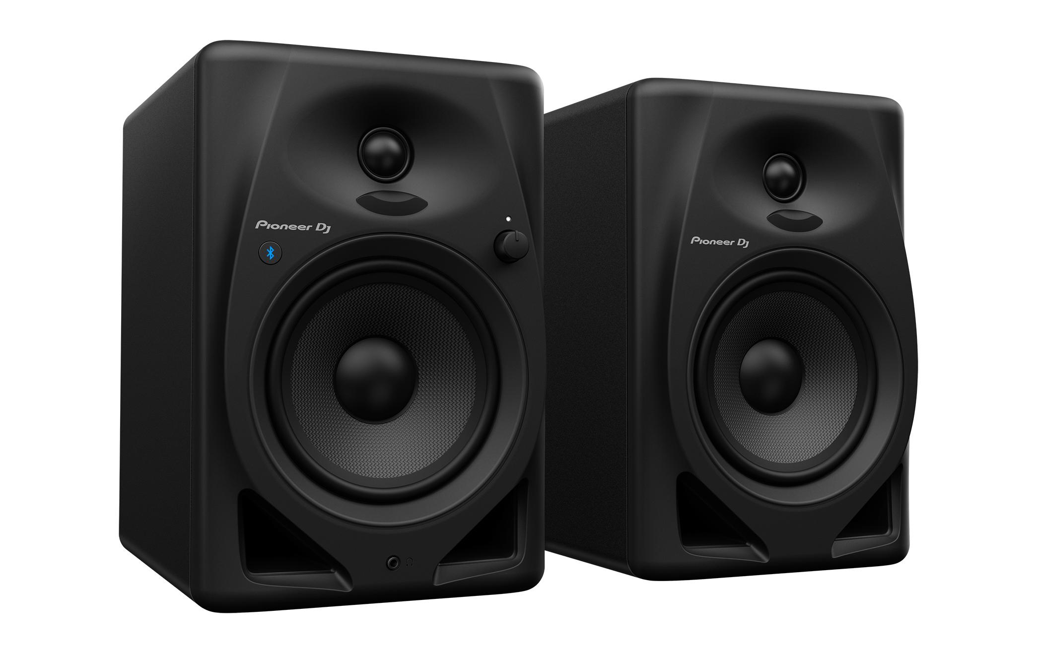 Studiomonitore DM-50D-BT Schwarz<br>Lautsprecher mit ausgewogenem, druckvollem Bassklang und Bluetooth