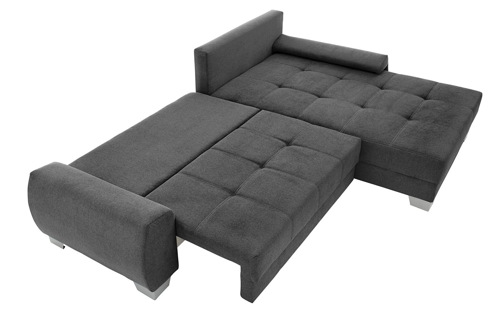 Ecksofa MURPHY 290 x 190 cm dunkelgrau