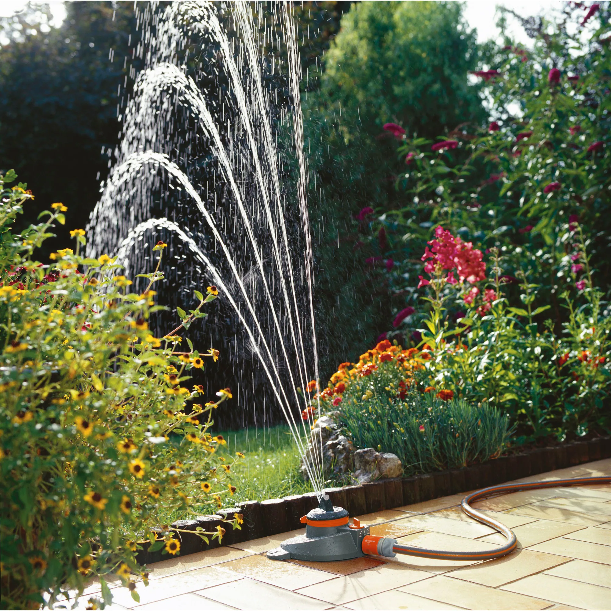 GARDENA Regner Comfort Teil- und Vollkreisregner Tango