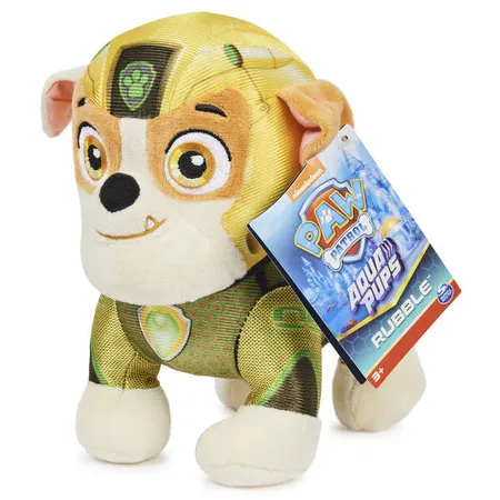Spin Master Paw Patrol Aqua Pups Basic Plüsch 20 cm, 1 Stück, 5-fach sortiert