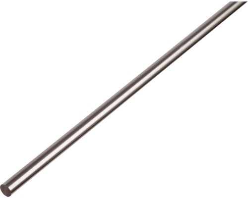 Ronde staaf van roestvrij staal Ø 6 mm, 2 m