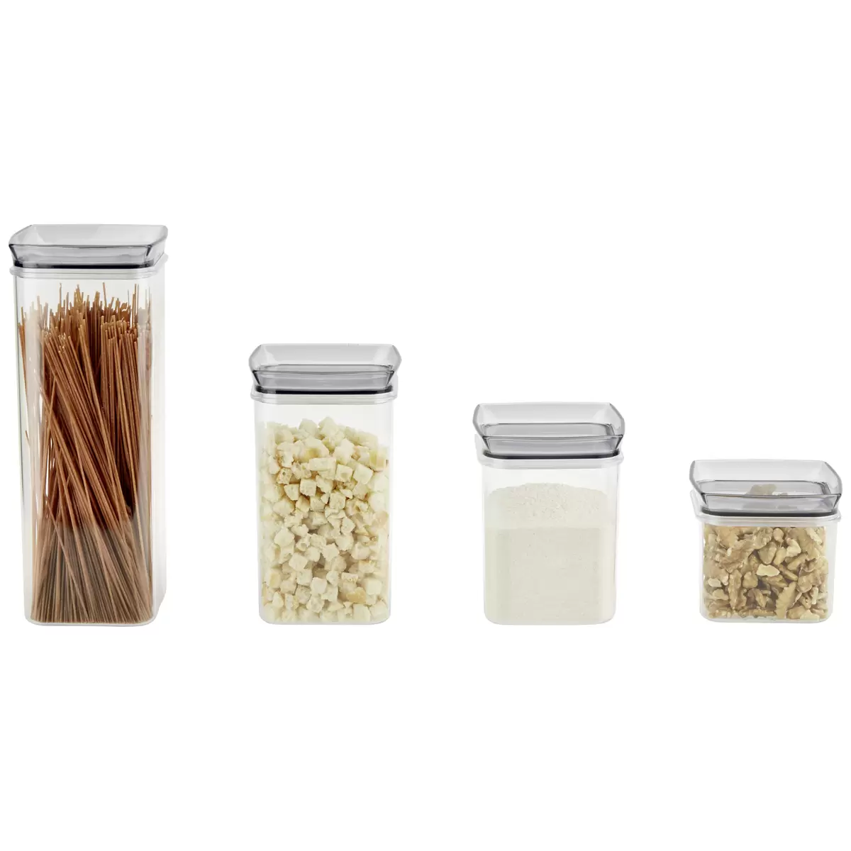 Frischhaltedose Tessy Luca Bessoni transparent,grau